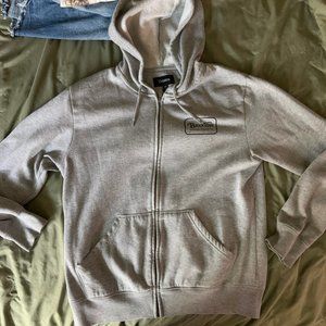 Brixton Grey Hoodie